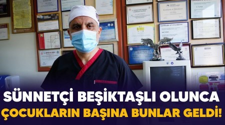 Sünnetçi Beşiktaşlı olunca çocukların başına bunlar geldi!