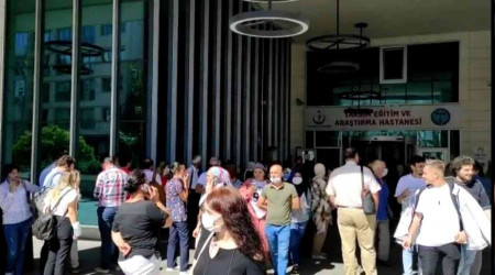 Taksim Eitim ve Aratrma Hastanesi'nde yangn