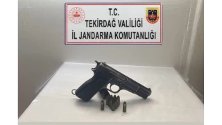 Tekirdağ'da jandarmadan ruhsatsız silah operasyonu