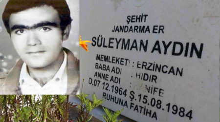Teröre verilen ilk şehit Süleyman Aydın dualarla yad edildi