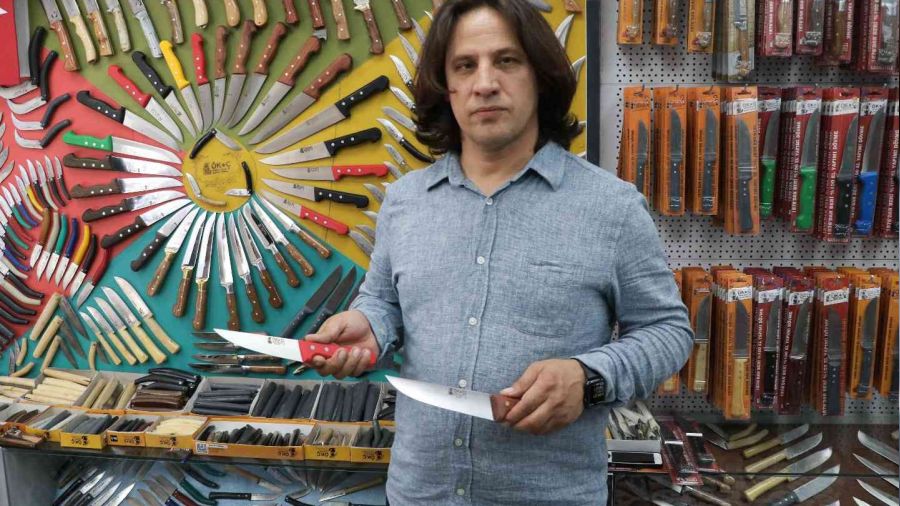 Tescilli kurban bıçakları bayrama hazır