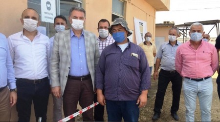 TMO Müdürü Güldal kuru üzüm alımı yaptı