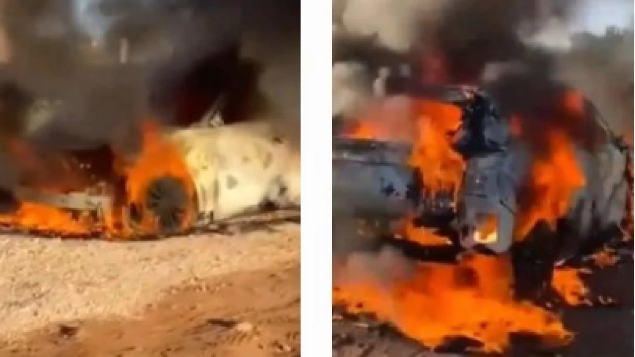 Togg T10X, �arj s�ras�nda alev ald�