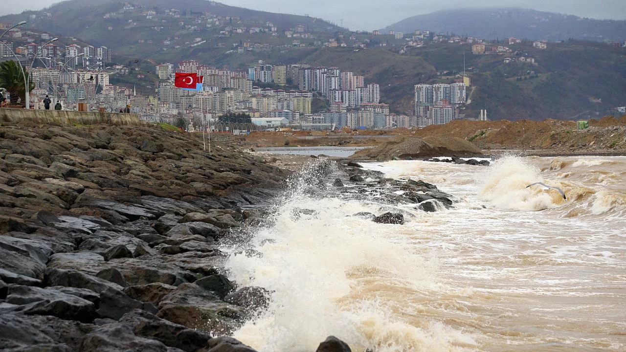 Trabzon için kuvvetli rüzgar uyarısı