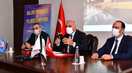 Trabzon'a Planetaryum ve Bilim Merkezi kazandrmak iin imza attlar