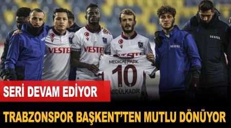 Trabzonspor Bakent'ten mutlu dnyor 