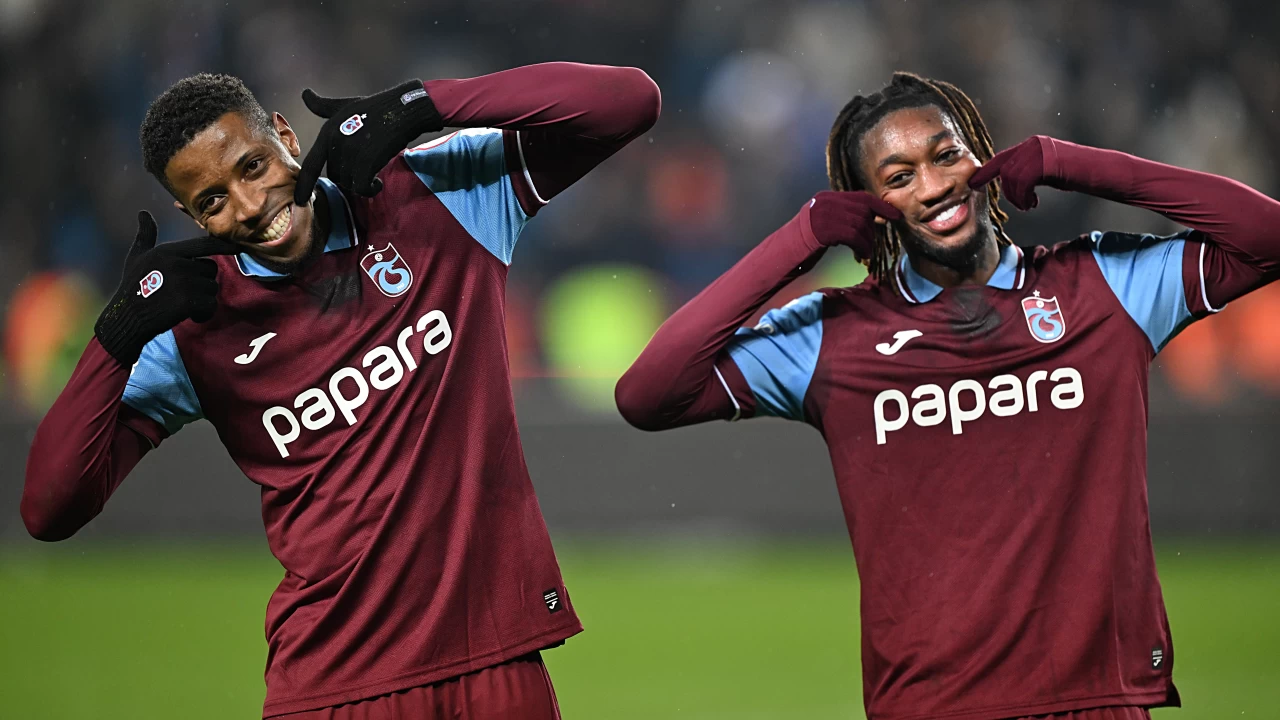 Trabzonspor g�le oynaya �eyrek finalde