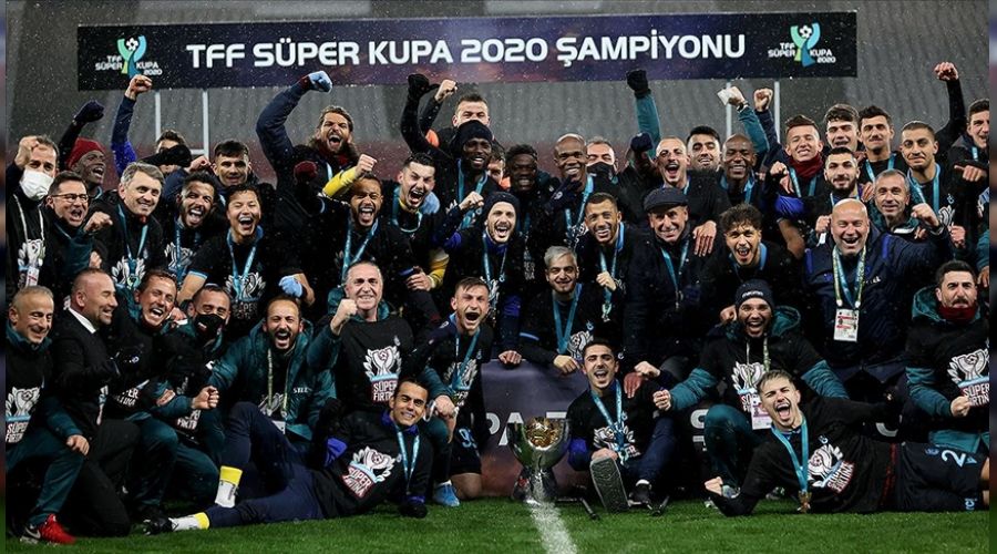 Trabzonspor kupasına kavuştu