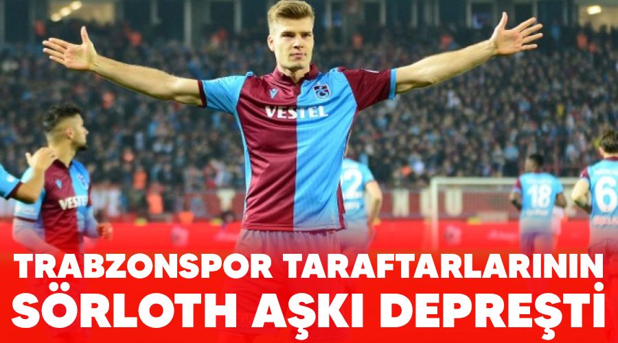 Trabzonspor taraftarlar�n�n S�rloth a�k� depre�ti 