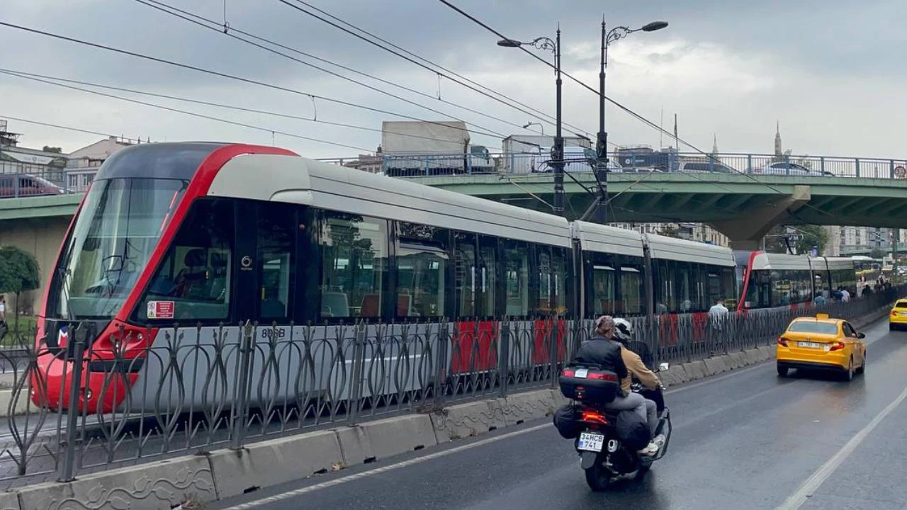 Tramvay seferlerinde Gazze y�r�y��� de�i�ikli�i