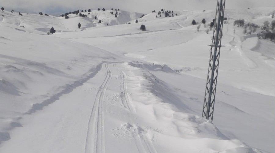 Tunceli'de 140 köy yolu ulaşıma kapandı
