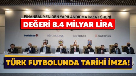 Trk futbolunda tarihi imza! Deeri 8.4 milyar lira