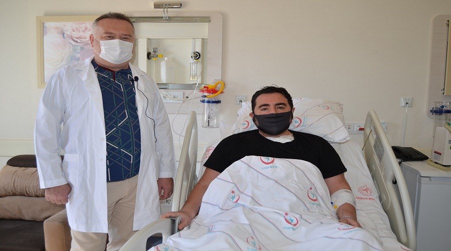 Ümidi biten hastaya ALKÜ deva oldu