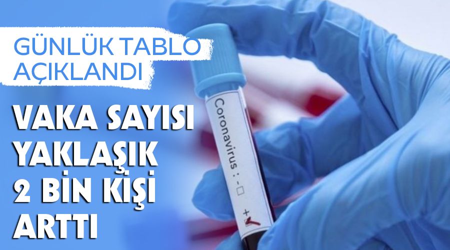 Vaka say�s� yakla��k 2 bin ki�i artt�