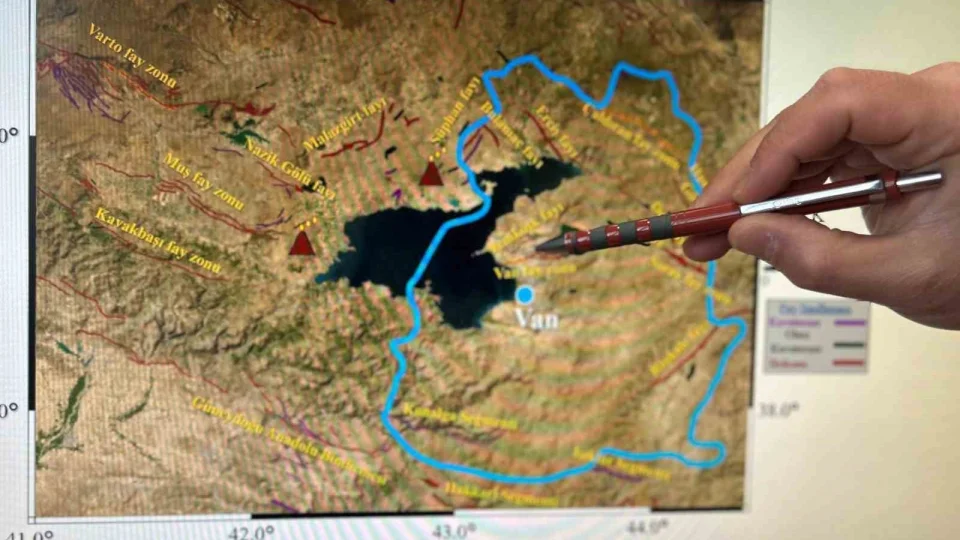 Van Gölü Havzası'nın sismik risk haritası çıkarıldı