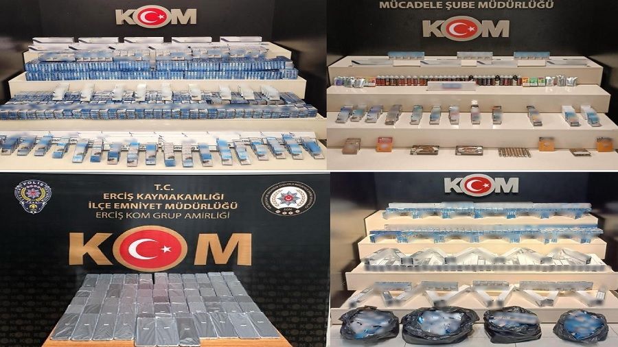 Van'da kaçakçılık operasyonu... Yok, yok