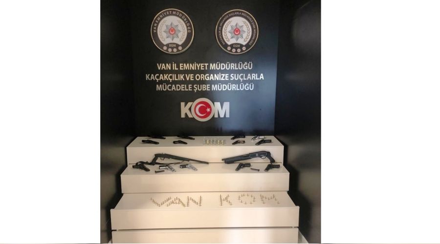 Van'da silah ticareti operasyonu