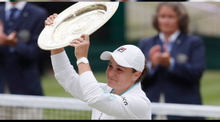 Wimbledon'da tek kadınlar şampiyonu Barty