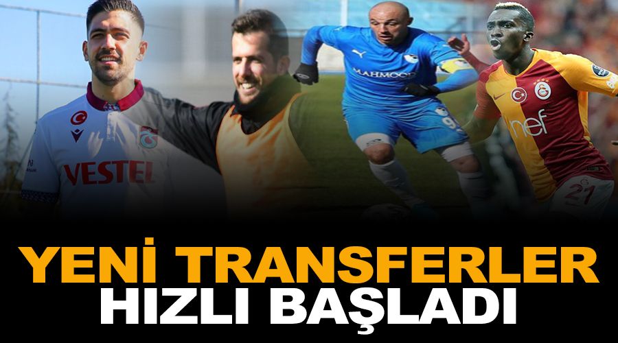 Yeni transferler hızlı başladı