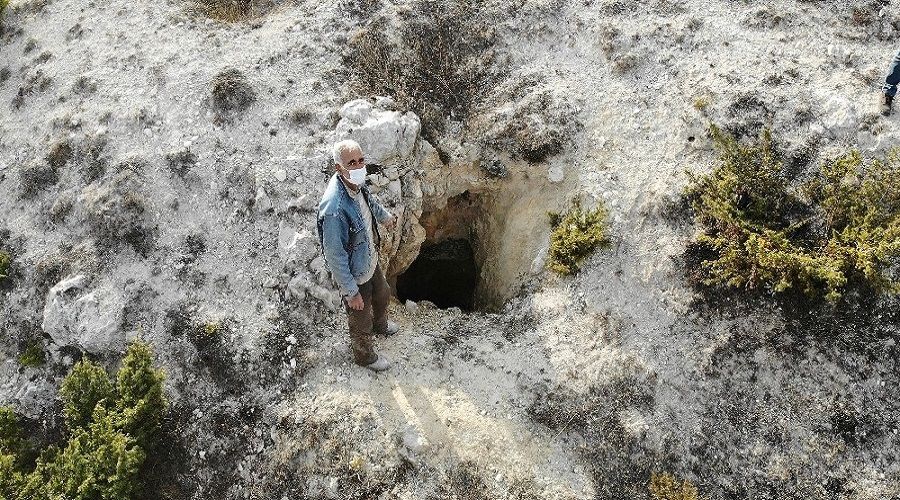 Yeraltı şehri talan edilmiş