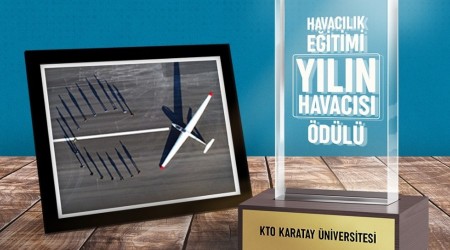 'Yılın Havacısı' ödülü KTO Karatay Üniversitesi'nin oldu
