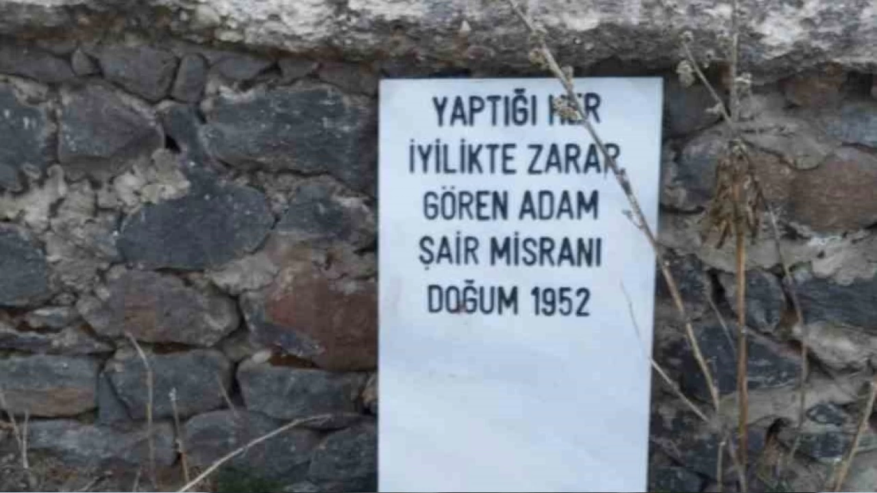 Yok artık! Mezar taşını hazırlayıp evinin bahçesinde intihar etti