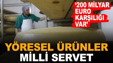 Yöresel ürünler milli servet
