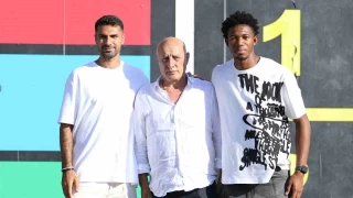 Zeki Çelik ve Gaoussou Diarra'dan İstanbulspor'a ziyaret