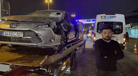 Zincirlikuyu'da trafikte makas terörü: 8 yaralı