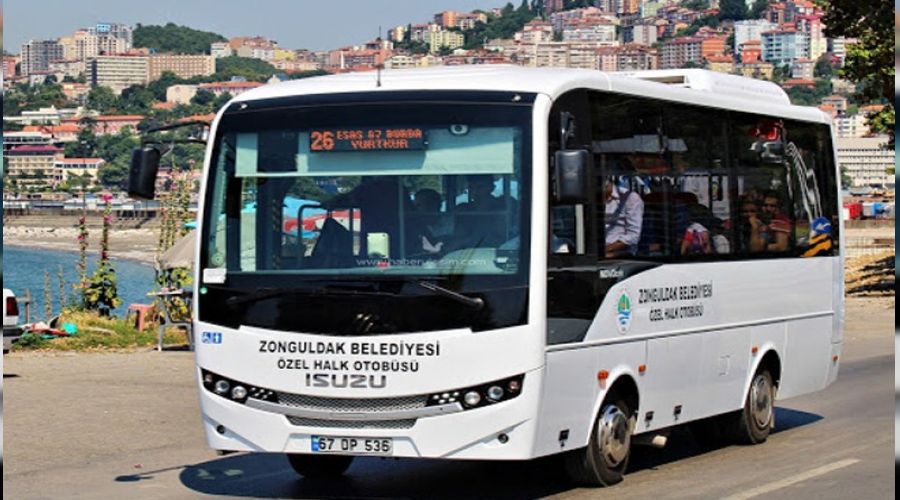 Zonguldak'ta kiralık otobüs hattı