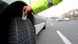 Zorunlu kış lastiği uygulaması yarın başlıyor