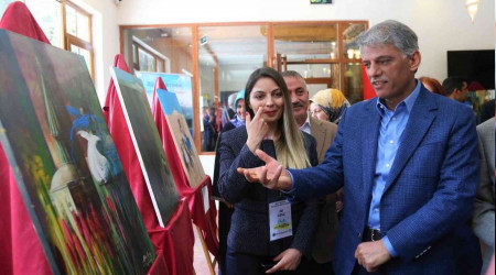 10 ülkeden gelen ressamlar Ilgaz Dağı'nda buluştu