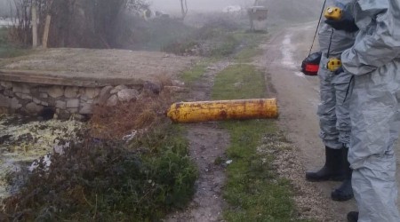 12 kiiyi hastanelik eden kimyasal tplerden bir tane daha bulundu