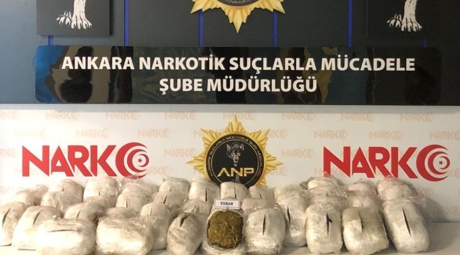 152 kilo esrar ve 20 kilo eroin ele geçirildi