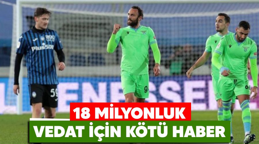 18 milyonluk Vedat için kötü haber