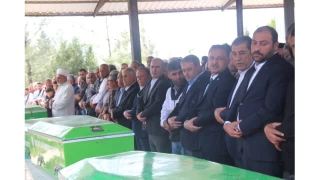 3 işçi gözyaşlarıyla defnedildi