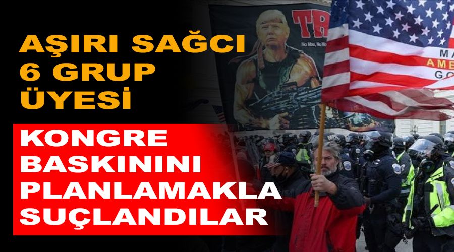 6 ki�i Kongre bask�n�n� planlamakla su�land�