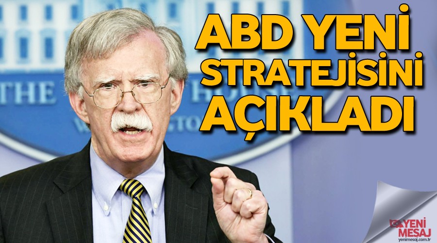 ABD yeni stratejisini a��klad�