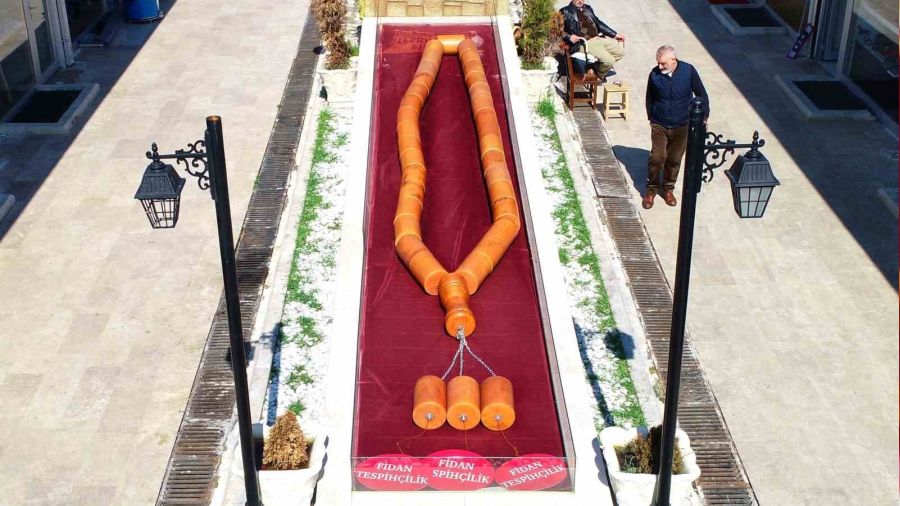 Adana'da 1 tonluk tespih �retildi