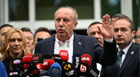 Adaylıktan çekilen İnce'den mektup