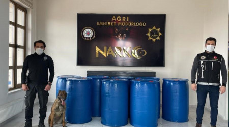 Ağrı'da rekor miktarda metamfetamin ele geçirildi