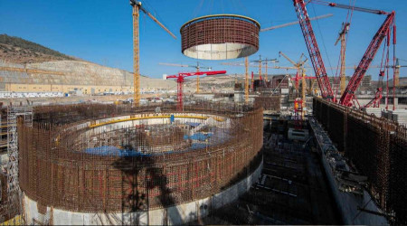Akkuyu NGS'nin 3'üncü güç ünitesinde bir aşama daha tamamlandı