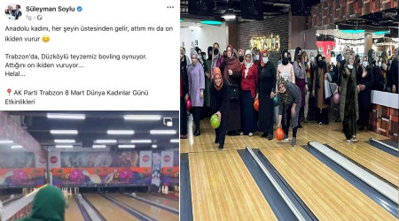 AKP'li kadnlar Bowling Turnuvas'nda arakl birinci oldu