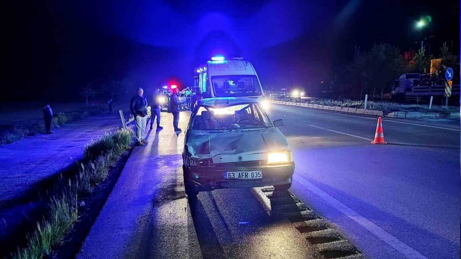 Aksaray'da d���n ��k��� feci kaza: 1 �l�, 3 yaral�