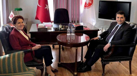 Akşener, DP lideri Uysal'ı ziyaret etti