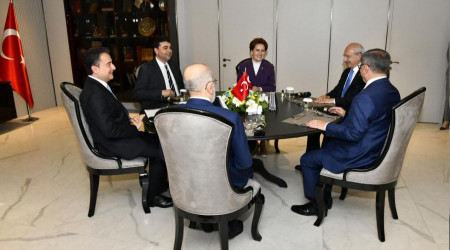 Altılı masa CHP'de toplanıyor