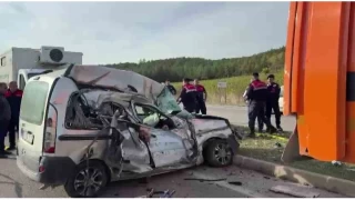 Amasya'da feci kaza: 4 l, 1 yaral
