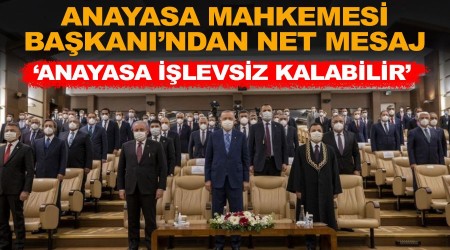  Anayasa Mahkemesi Bakan'ndan net mesaj