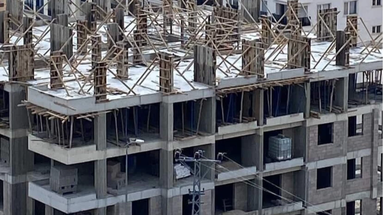 Ankara'da bir inşaatta asansör faciası