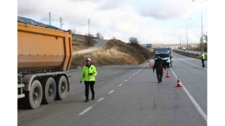 Ankara'da zorunlu kış lastiği denetimi